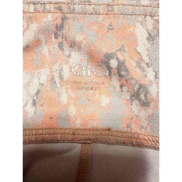Alo Yoga Airbrush Leggings Tropical Peach Python ALO Yoga Size Large - Picture 6 of 8